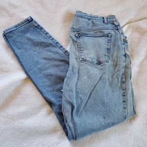IMS Vtg Distressed Straight Leg Jeans, Sz 34x34